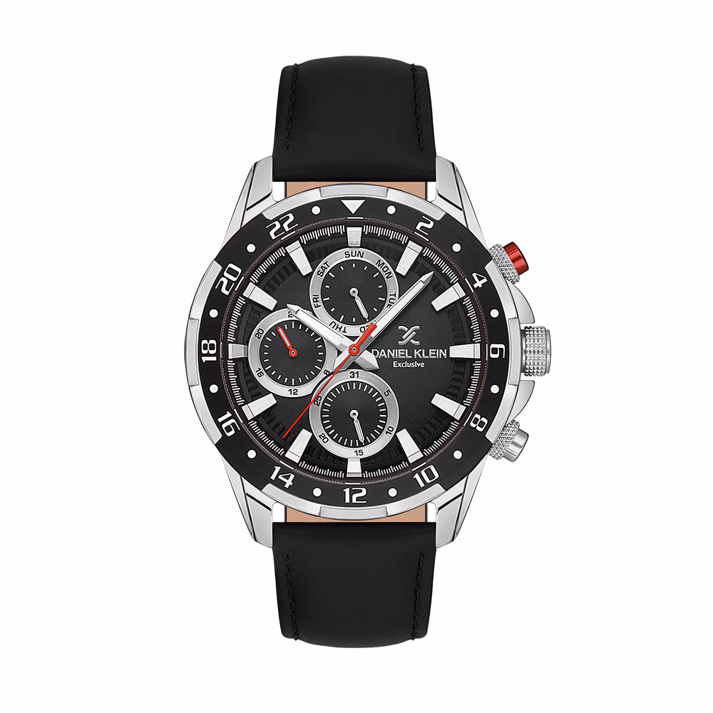 Daniel Klein Exclusive - Ceas Barbatesc Quartz Negru DK.1.13641.1