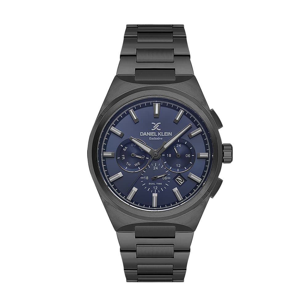 Daniel Klein Exclusive - Ceas Barbatesc Quartz Antracit DK.1.14069.6