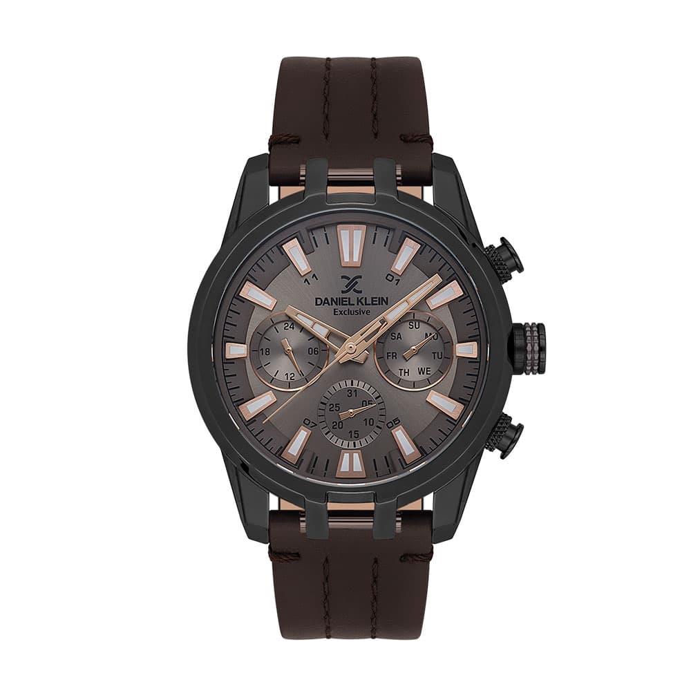 Daniel Klein Exclusive - Ceas Barbatesc Quartz Maro DK.1.13803.3
