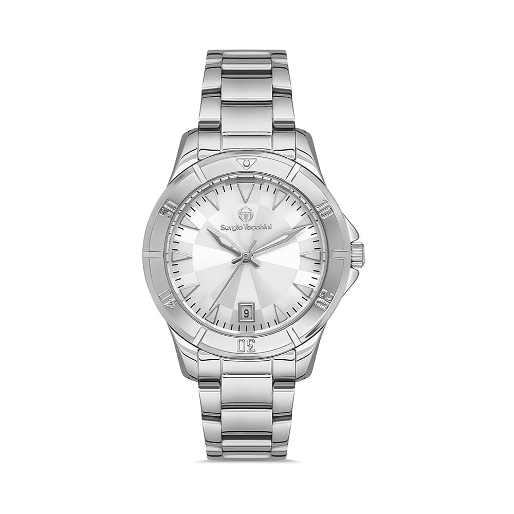 Sergio Tacchini Archivio - Ceas Dama Quartz Argintiu ST.1.10282.1
