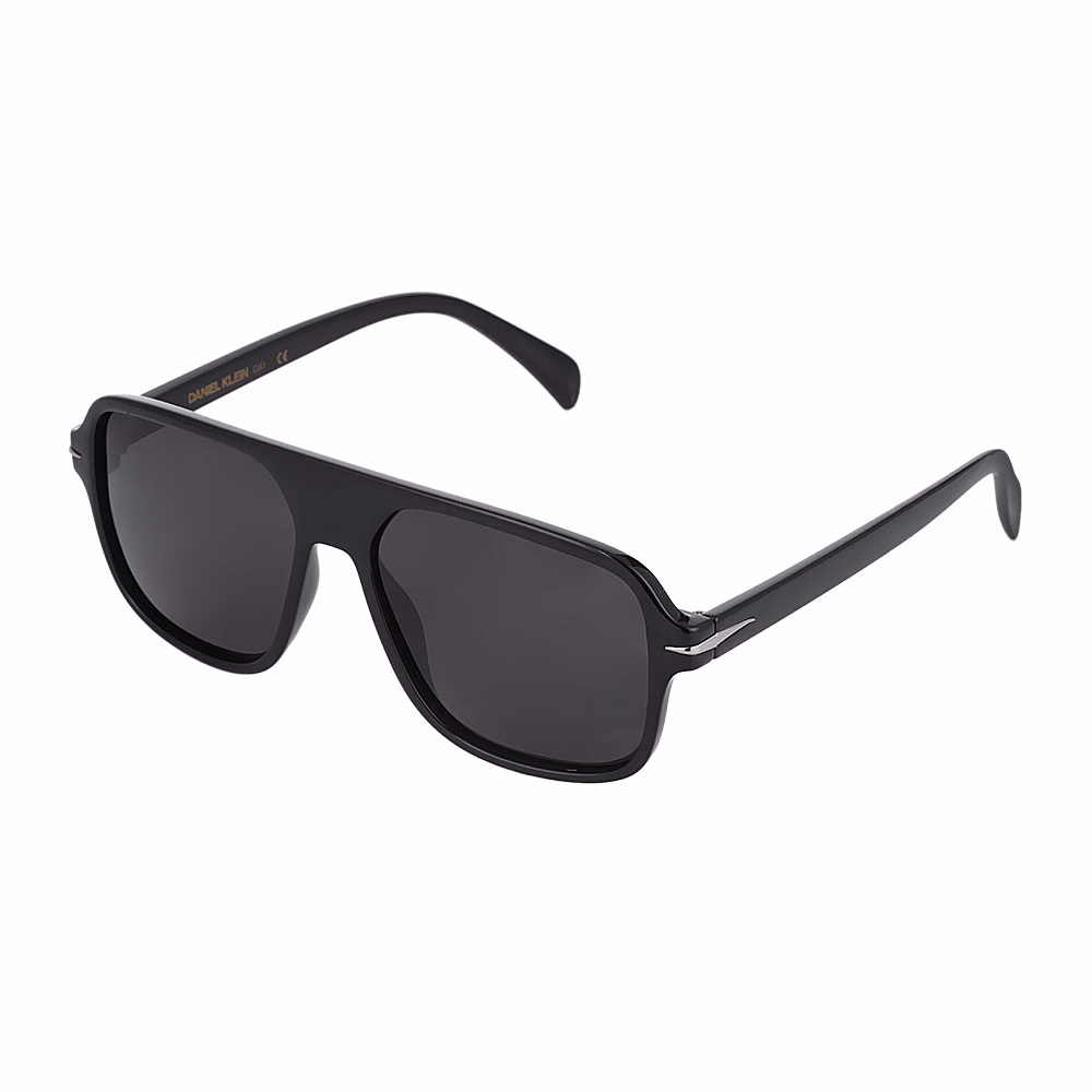 Ochelari de soare Daniel Klein Trendy negrii pentru Barbati UV400 DKS3259-1