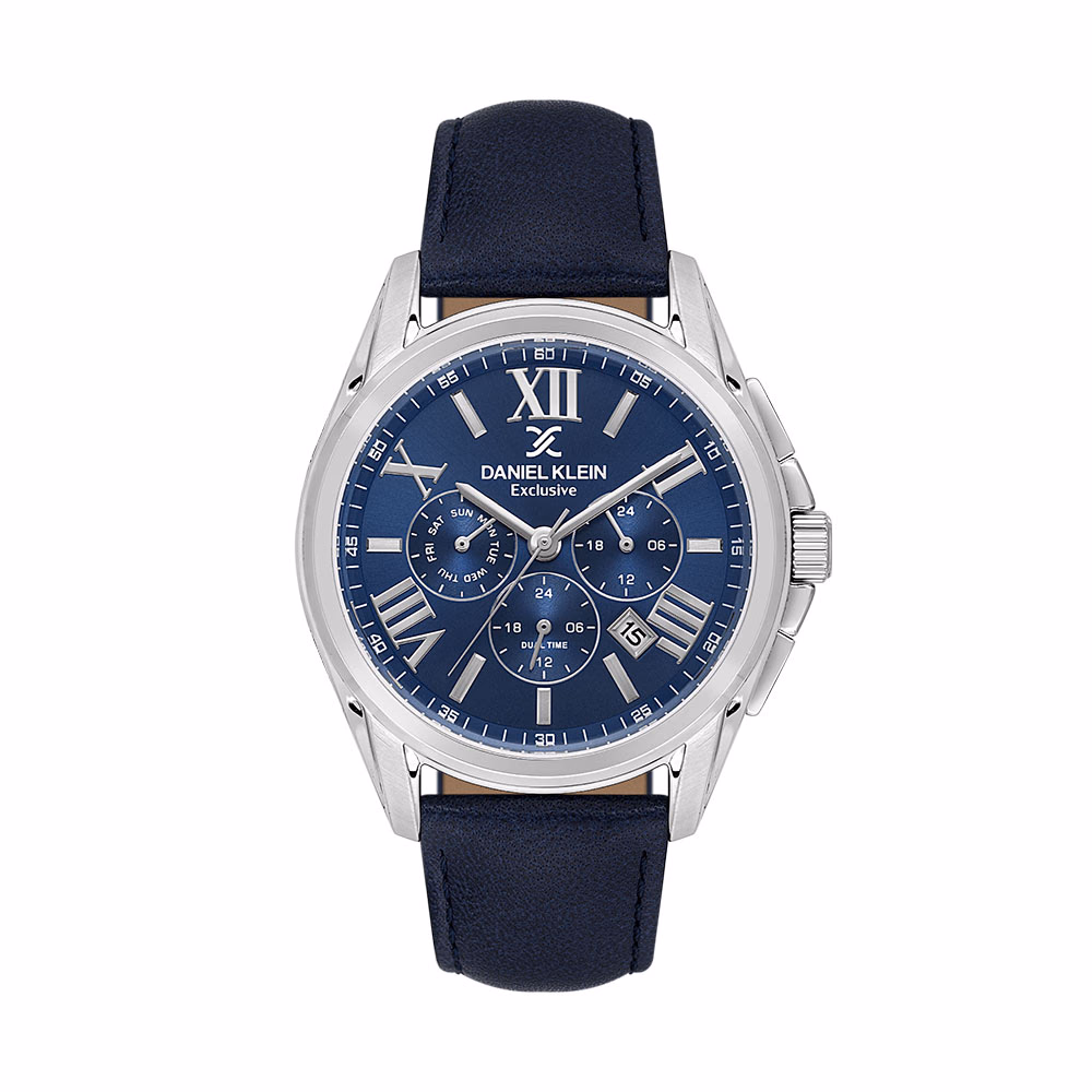 Daniel Klein Exclusive - Ceas Barbatesc Quartz Bleumarin DK.1.14223.3