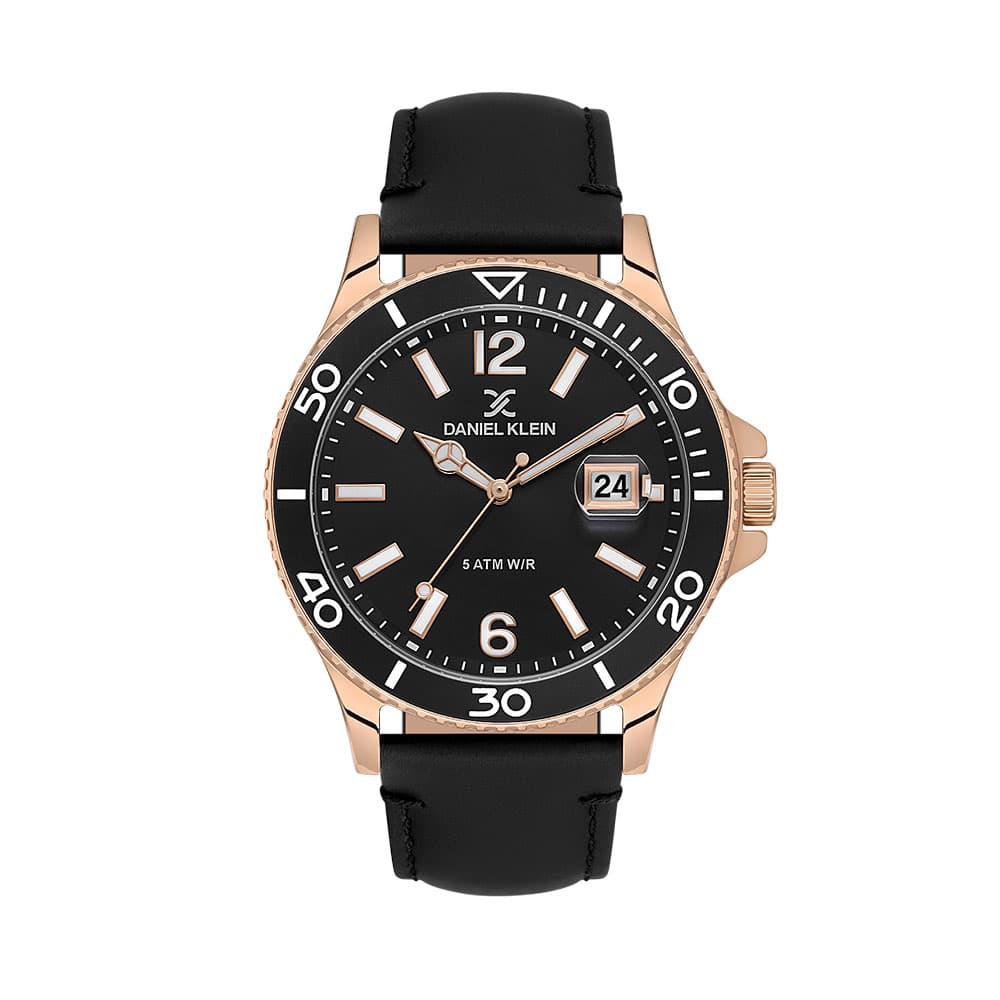 Daniel Klein Premium - Ceas Barbatesc Quartz Negru DK.1.13905.4