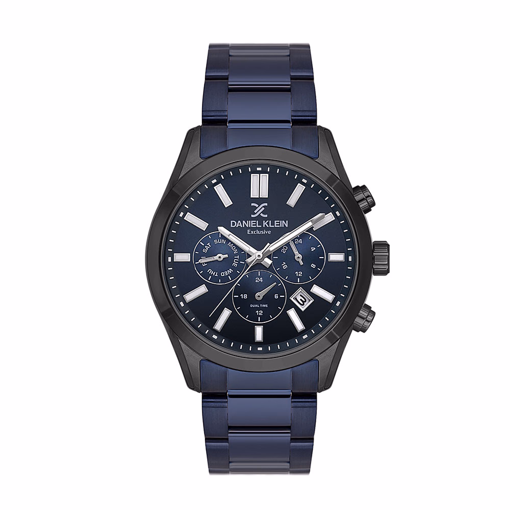 Daniel Klein Exclusive - Ceas Barbatesc Quartz Bleumarin DK.1.14213.5
