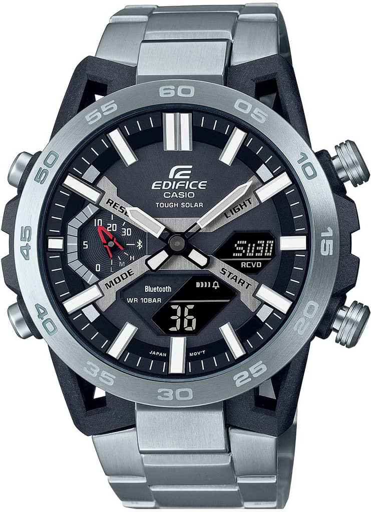Мъжки часовник Casio Edifice Bluetooth Solar - ECB-2000D-1AEF
