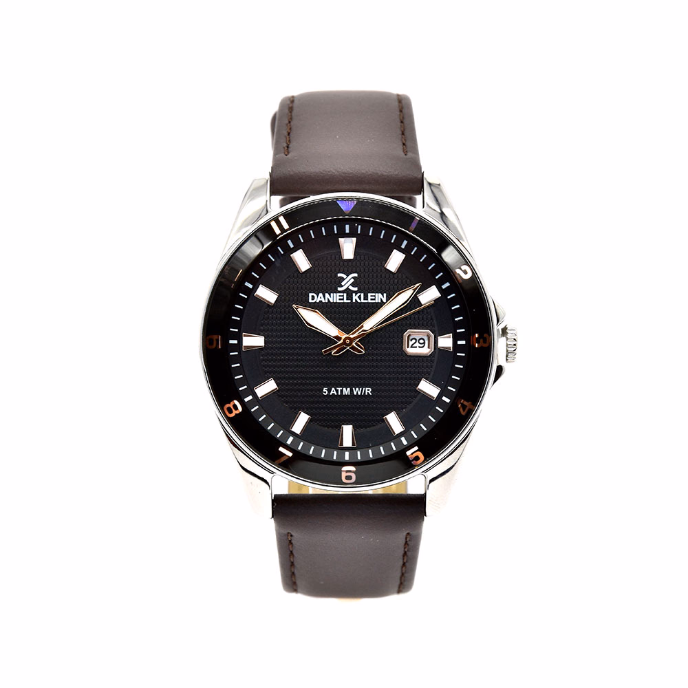 Daniel Klein Premium - Ceas Barbatesc Quartz Cafeniu DK.1.13709.4