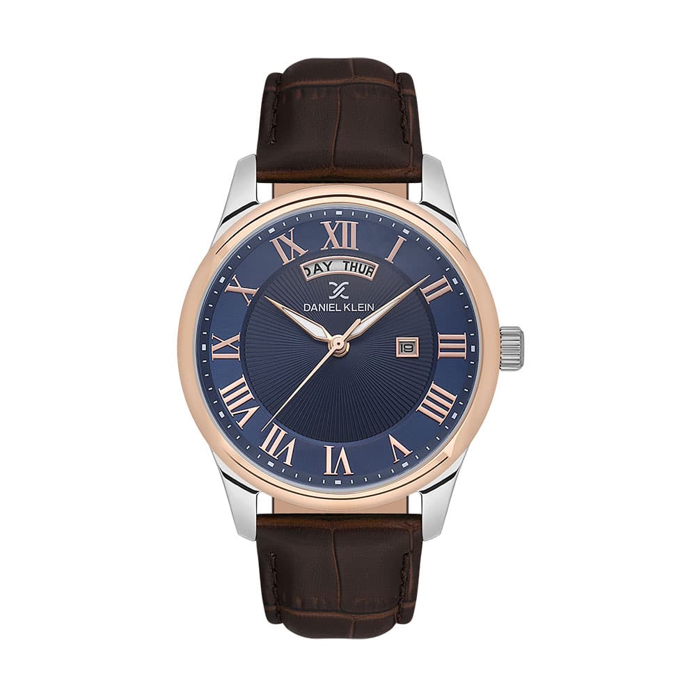 Daniel Klein Premium - Ceas Barbatesc Quartz Cafeniu DK.1.13819.2