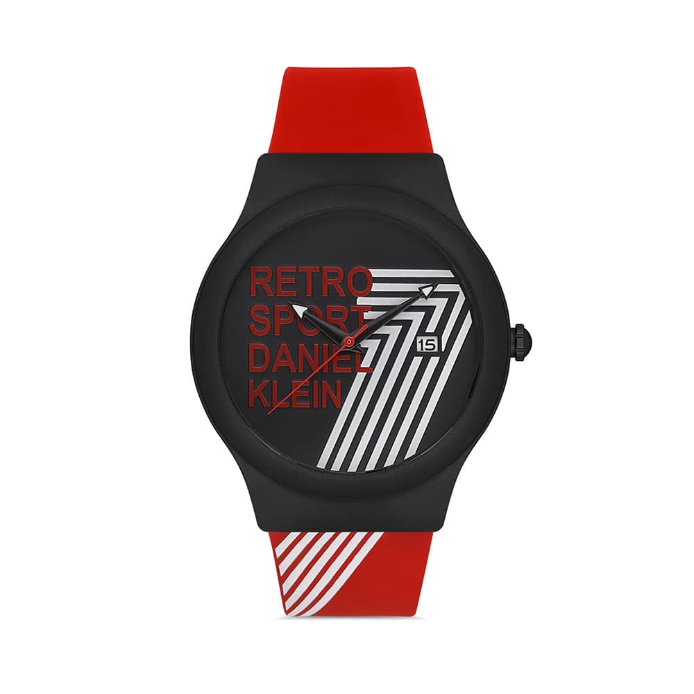Daniel Klein Dkln - Ceas Barbatesc Quartz Rosu DK.1.12867.2