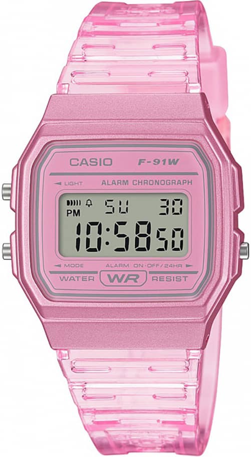 Детски часовник Casio - F-91WS-4EF