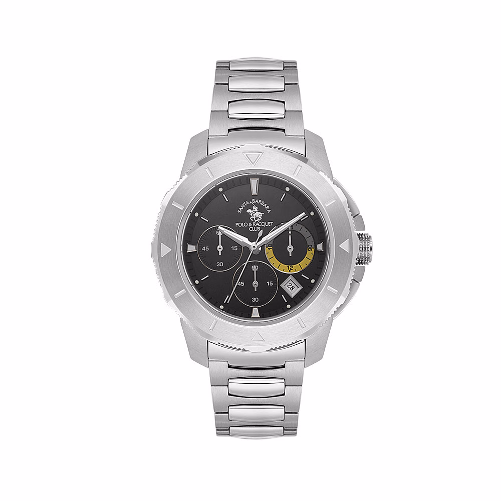 Santa Barbara Polo Legend - Ceas Barbatesc Quartz Argintiu SB.1.10561.2