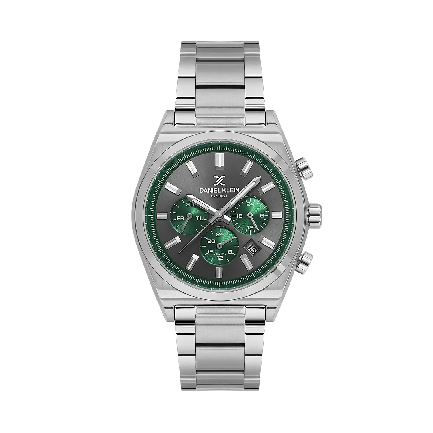 Ceas barbatesc argintiu Daniel Klein Exclusive DK.1.14357-6