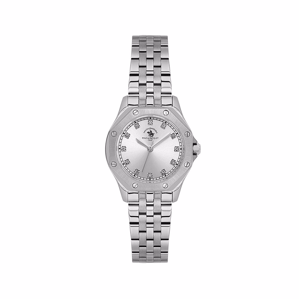 Santa Barbara Polo Unique - Ceas Dama Quartz Argintiu SB.1.10637.1