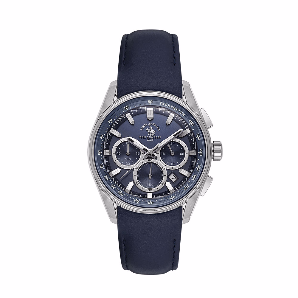 Santa Barbara Polo Legend - Ceas Barbatesc Quartz Bleumarin SB.1.10635.3