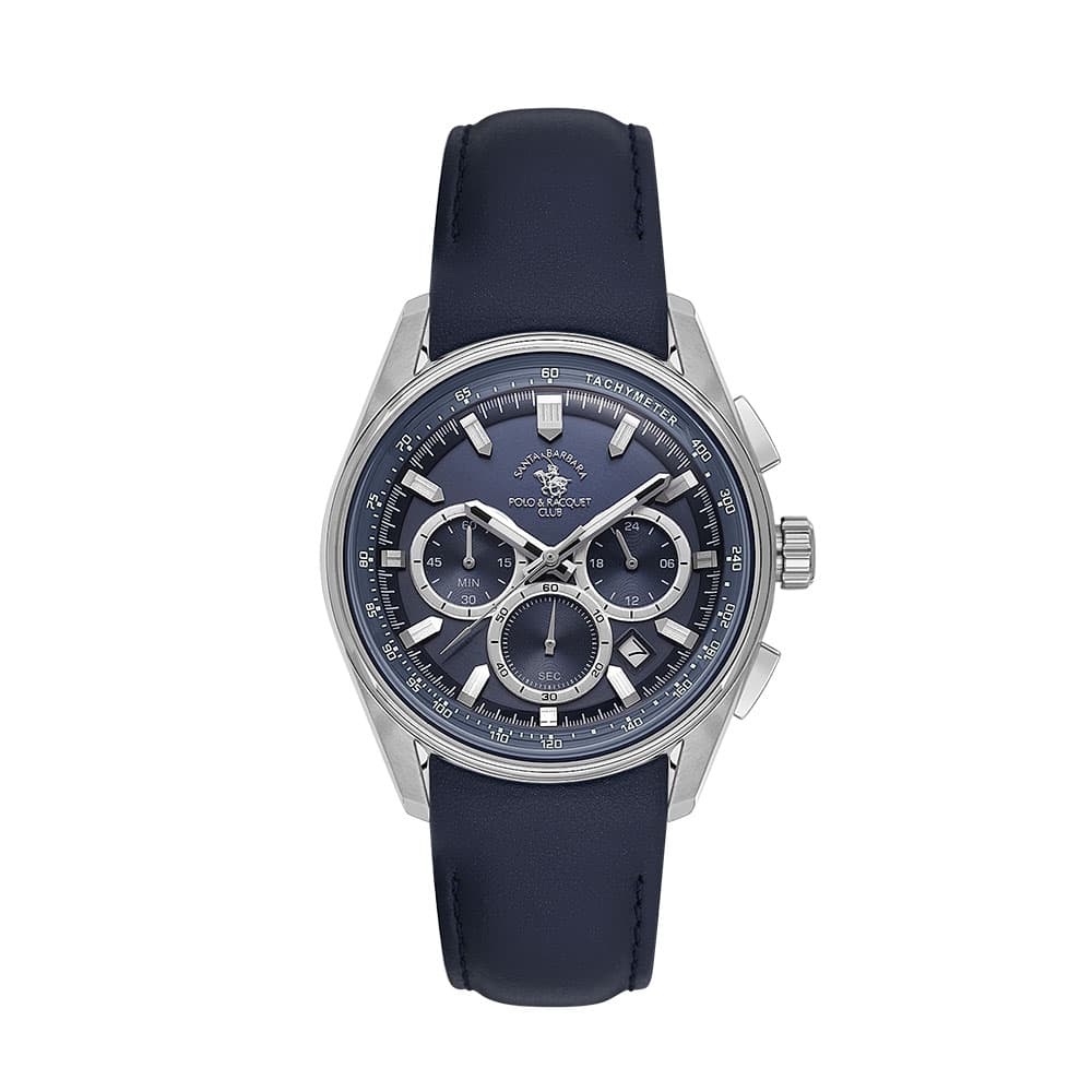 Santa Barbara Polo Legend - Ceas Barbatesc Quartz Bleumarin SB.1.10635.3