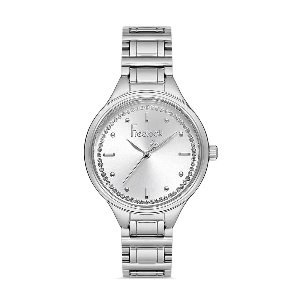 Freelook Eiffel - Ceas Dama Quartz Argintiu FL.1.10225.1