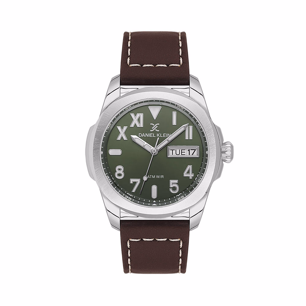 Daniel Klein Premium - Ceas Barbatesc Quartz Cafeniu DK.1.14078.4