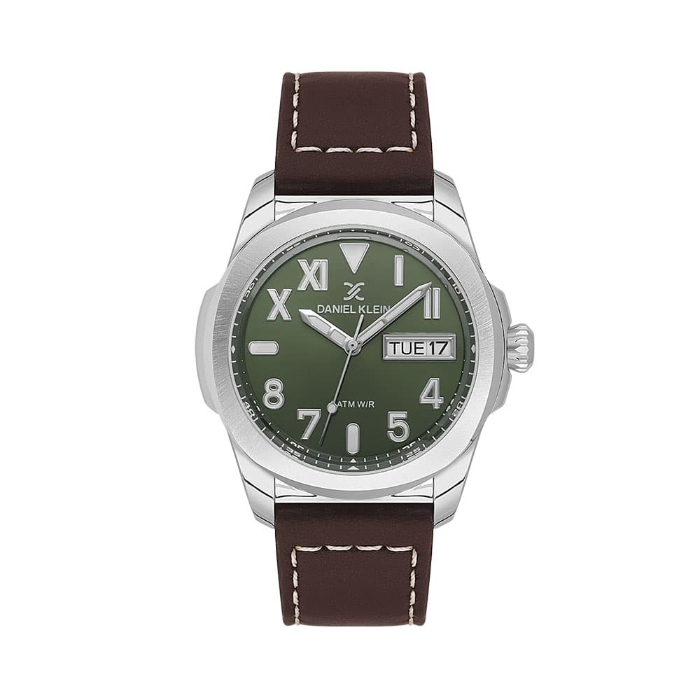 Daniel Klein Premium - Ceas Barbatesc Quartz Cafeniu DK.1.14078.4