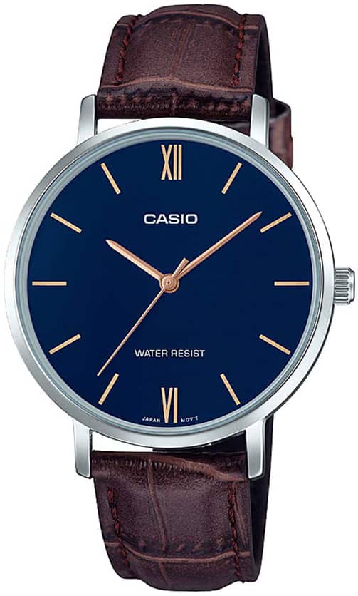 Дамски аналогов часовник Casio - LTP-VT01L-2BUDF