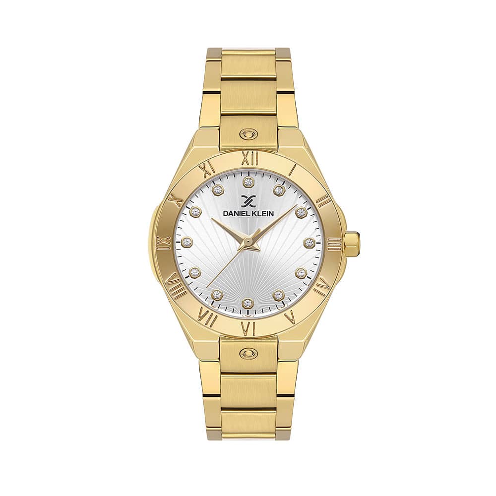 Daniel Klein Premium - Ceas Dama Quartz Auriu DK.1.13585.3