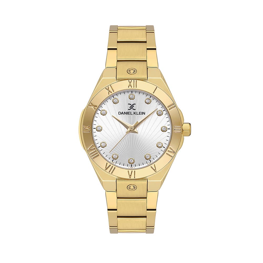 Daniel Klein Premium - Ceas Dama Quartz Auriu DK.1.13585.3