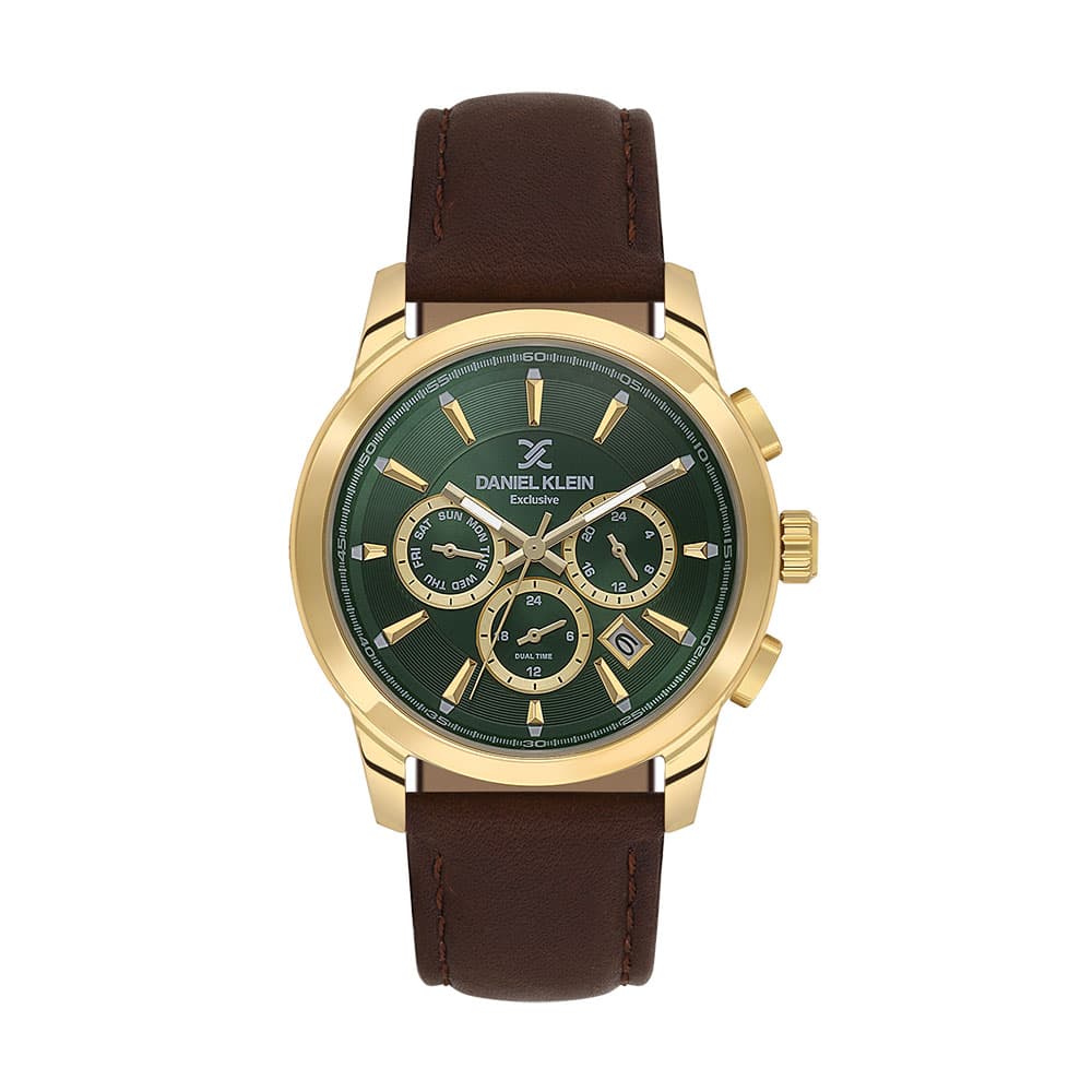 Daniel Klein Exclusive - Ceas Barbatesc Quartz Cafeniu DK.6.14032.4