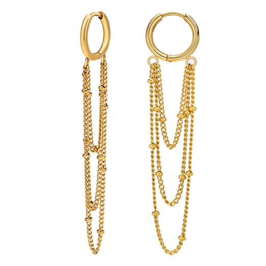 Cercei Aurii Thia Jewelry S.Steel Dama