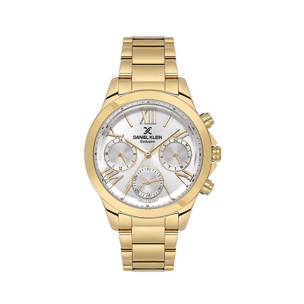 Daniel Klein Exclusive - Ceas Dama Quartz Auriu DK.1.13791.3