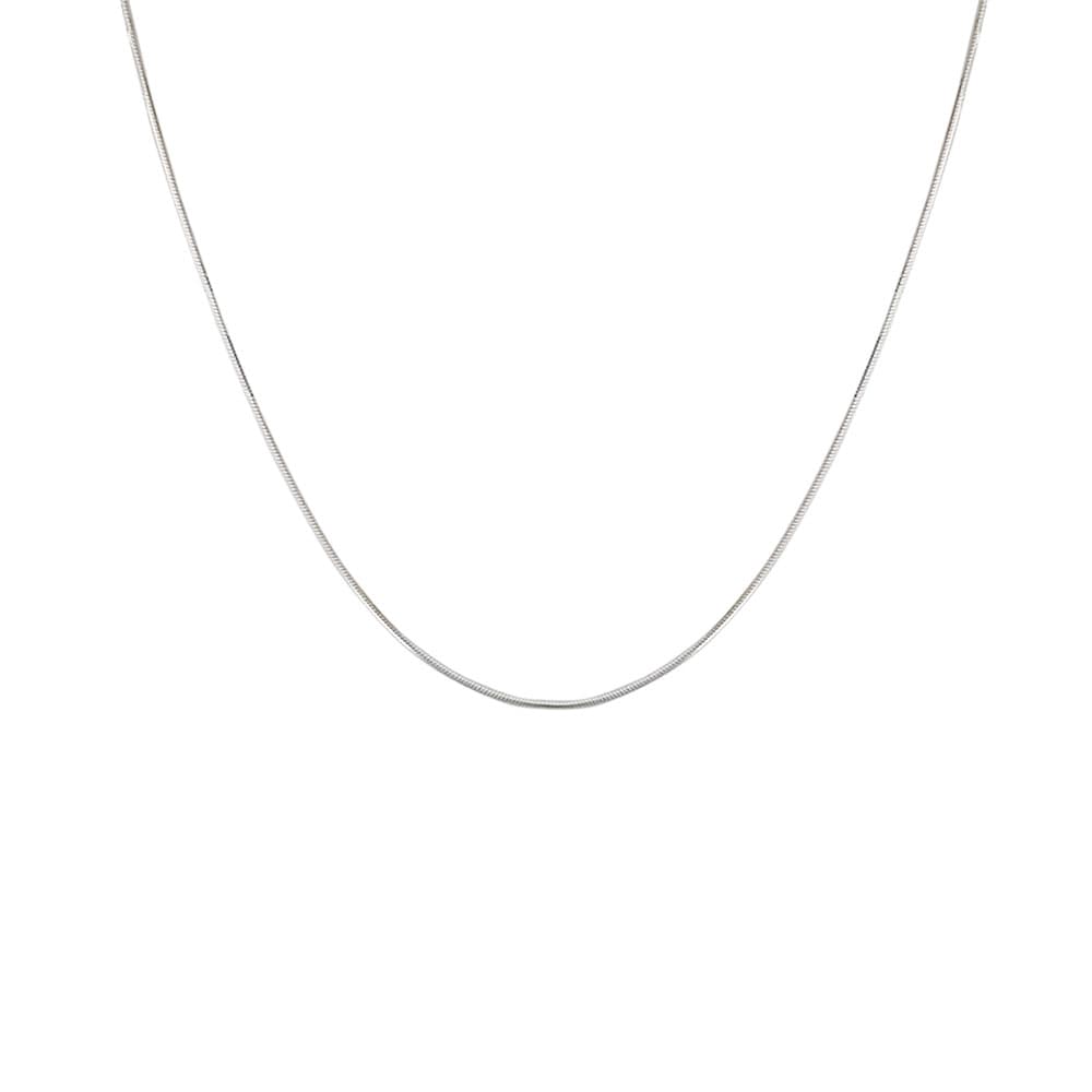 Lant argint simplu 45 cm Ariya