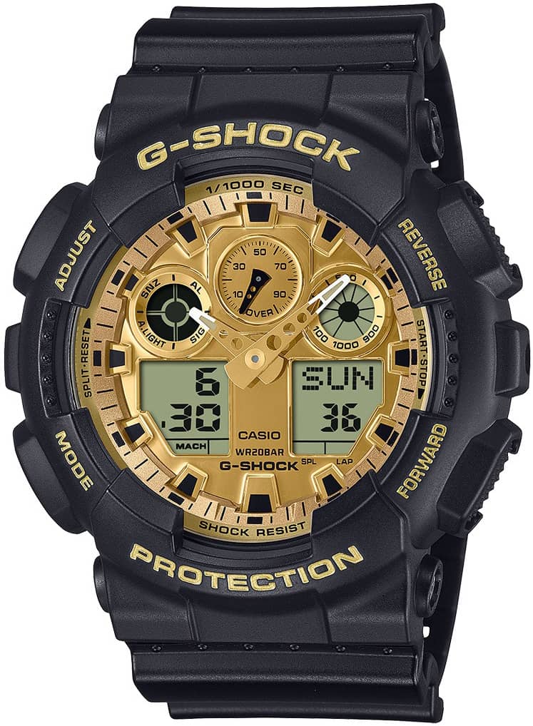 Мъжки часовник Casio G-Shock - GA-100GGB-1A9ER