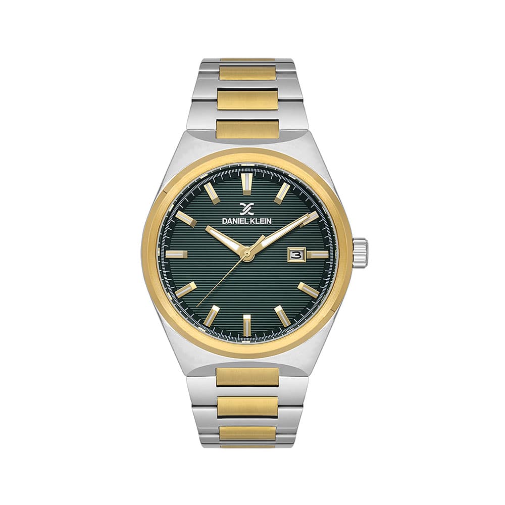 Daniel Klein Premium - Ceas Barbatesc Quartz Auriu DK.1.14070.4
