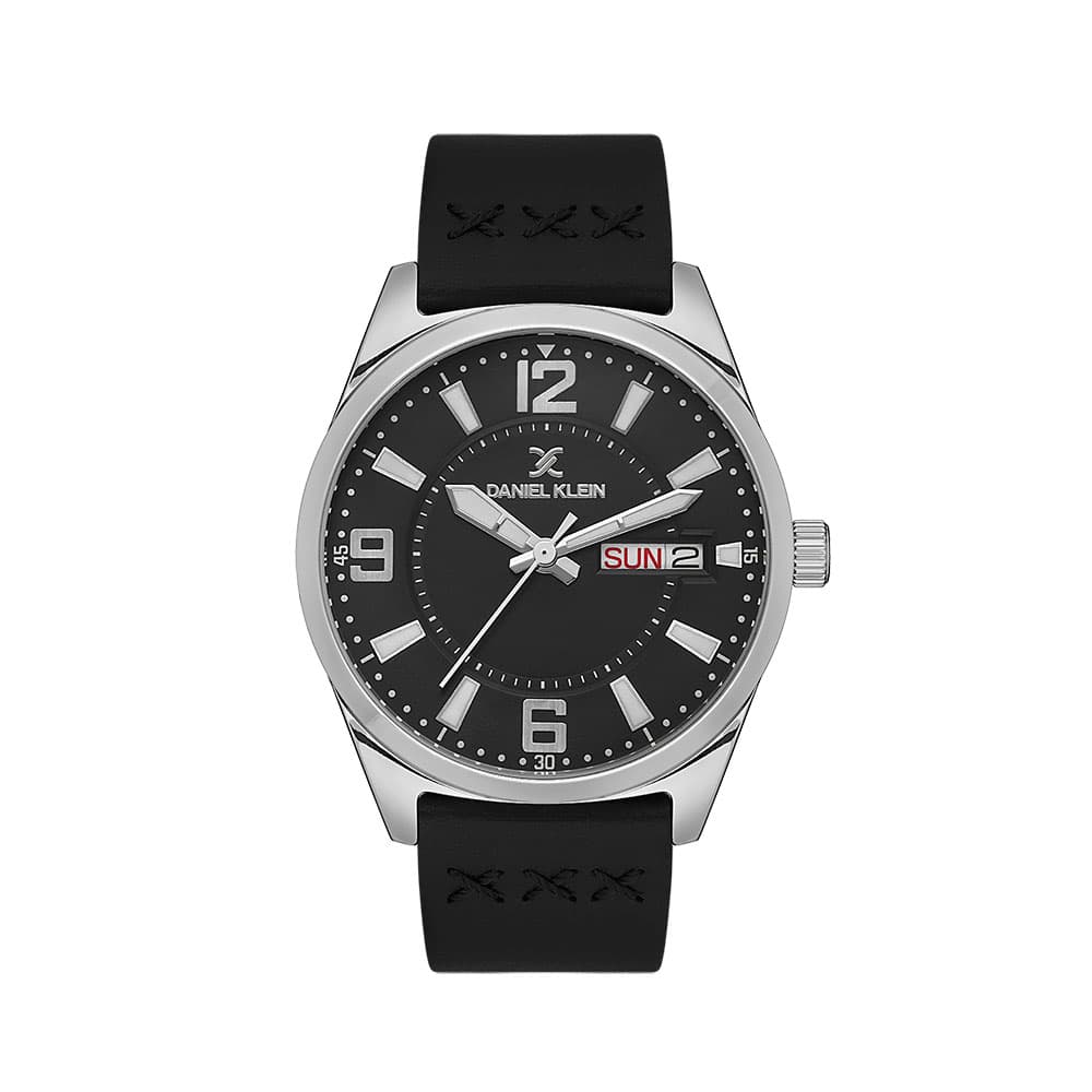 Daniel Klein Premium - Ceas Barbatesc Quartz Negru DK.1.13668.2