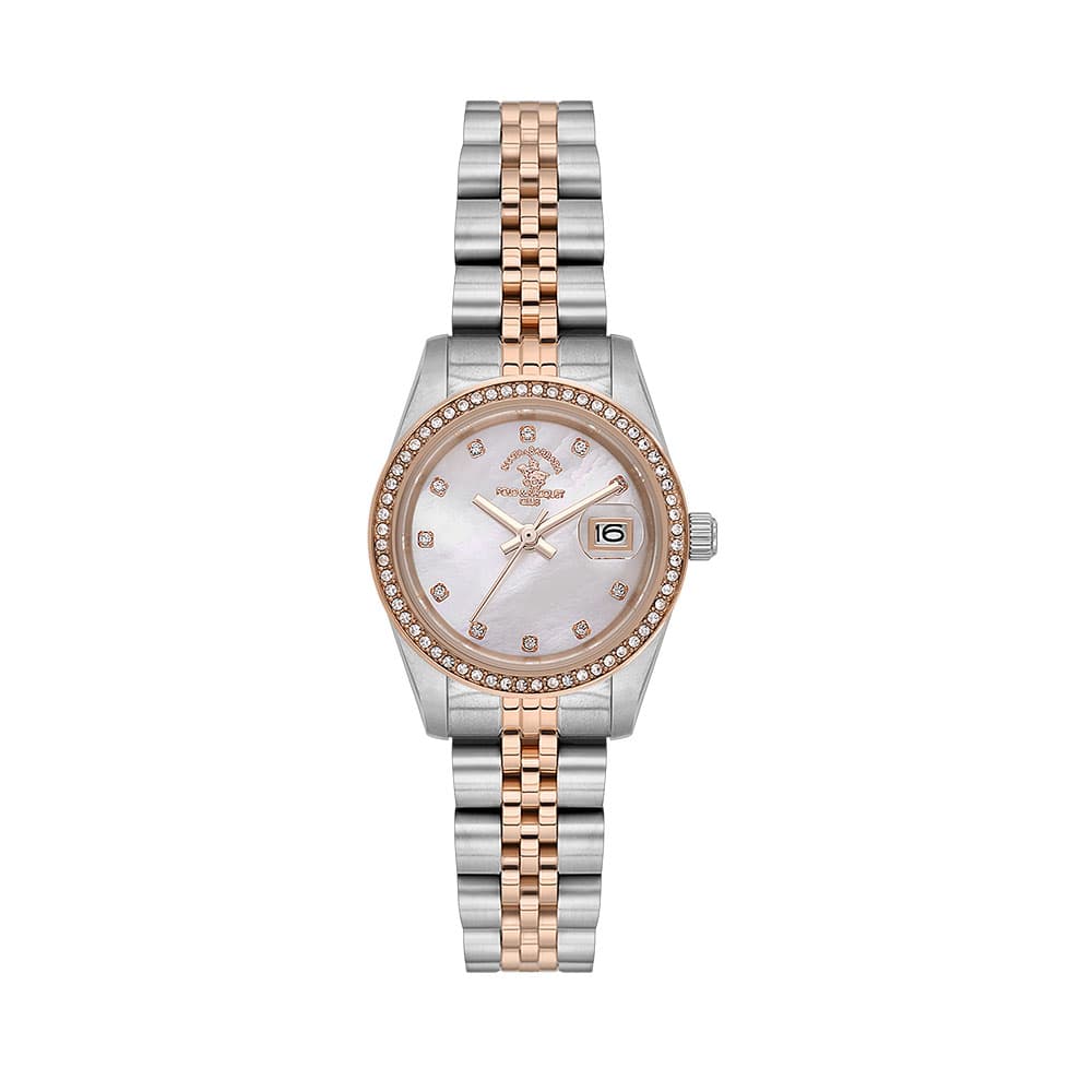 Santa Barbara Polo Unique - Ceas Dama Quartz Auriu Rose SB.4.10015.6