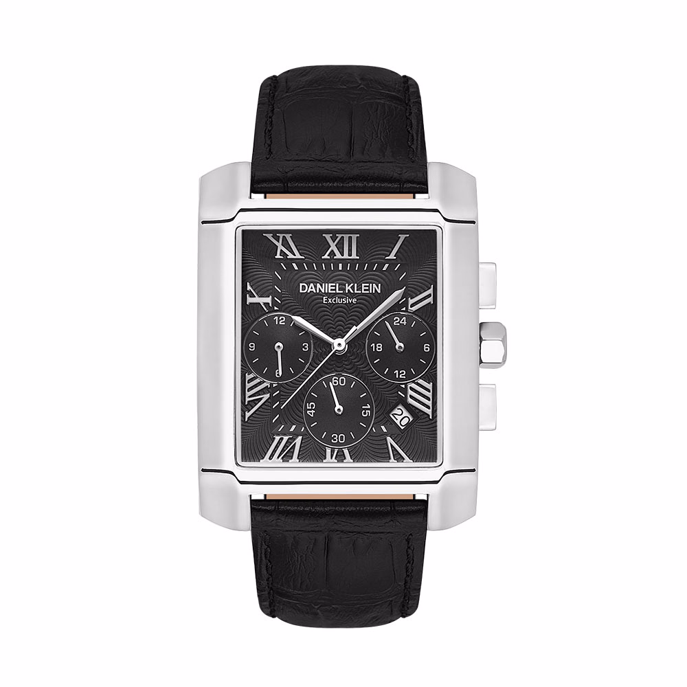Daniel Klein Exclusive - Ceas Barbatesc Quartz Negru DK.1.13748.2