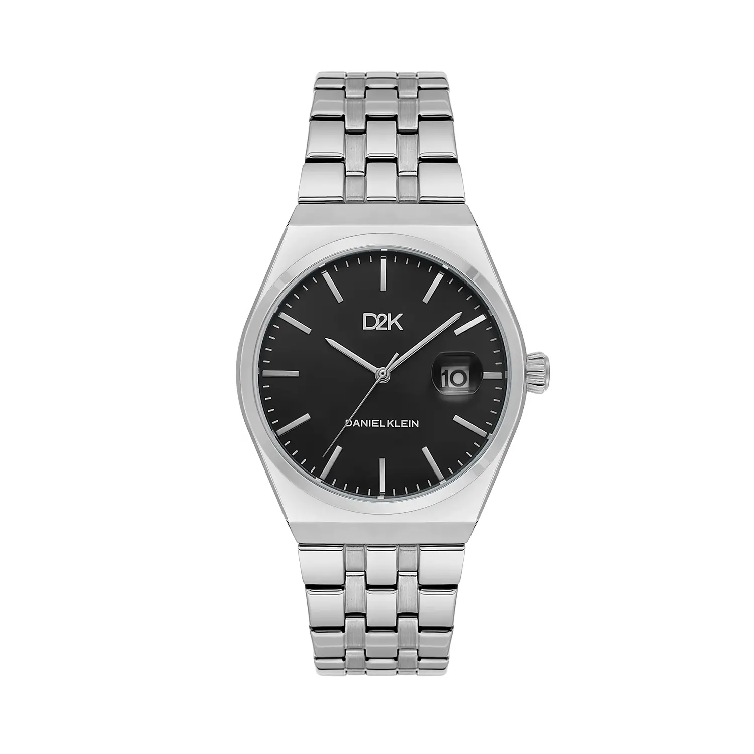 Daniel Klein D2K - Ceas Barbatesc Quartz Argintiu DK.1.14471-2