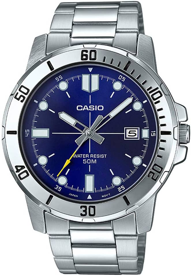Мъжки аналогов часовник Casio - Casio Collection - MTP-VD01D-2EVUDF