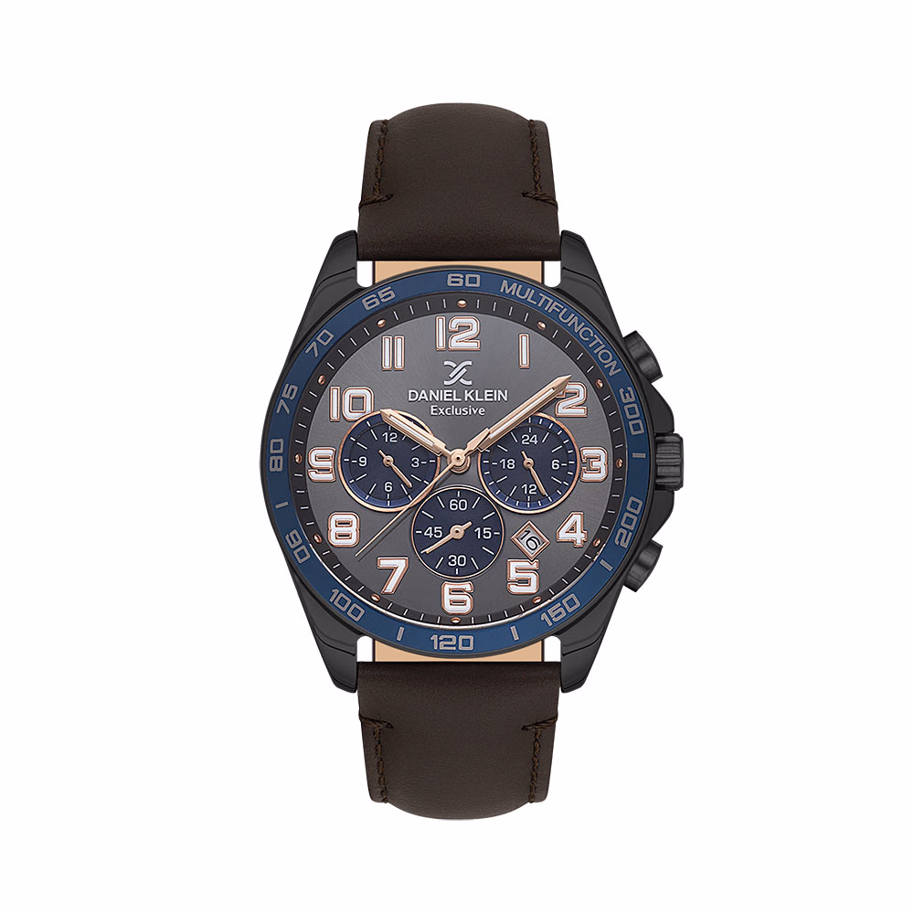 Daniel Klein Exclusive - Ceas Barbatesc Quartz Cafeniu DK.1.13843.5