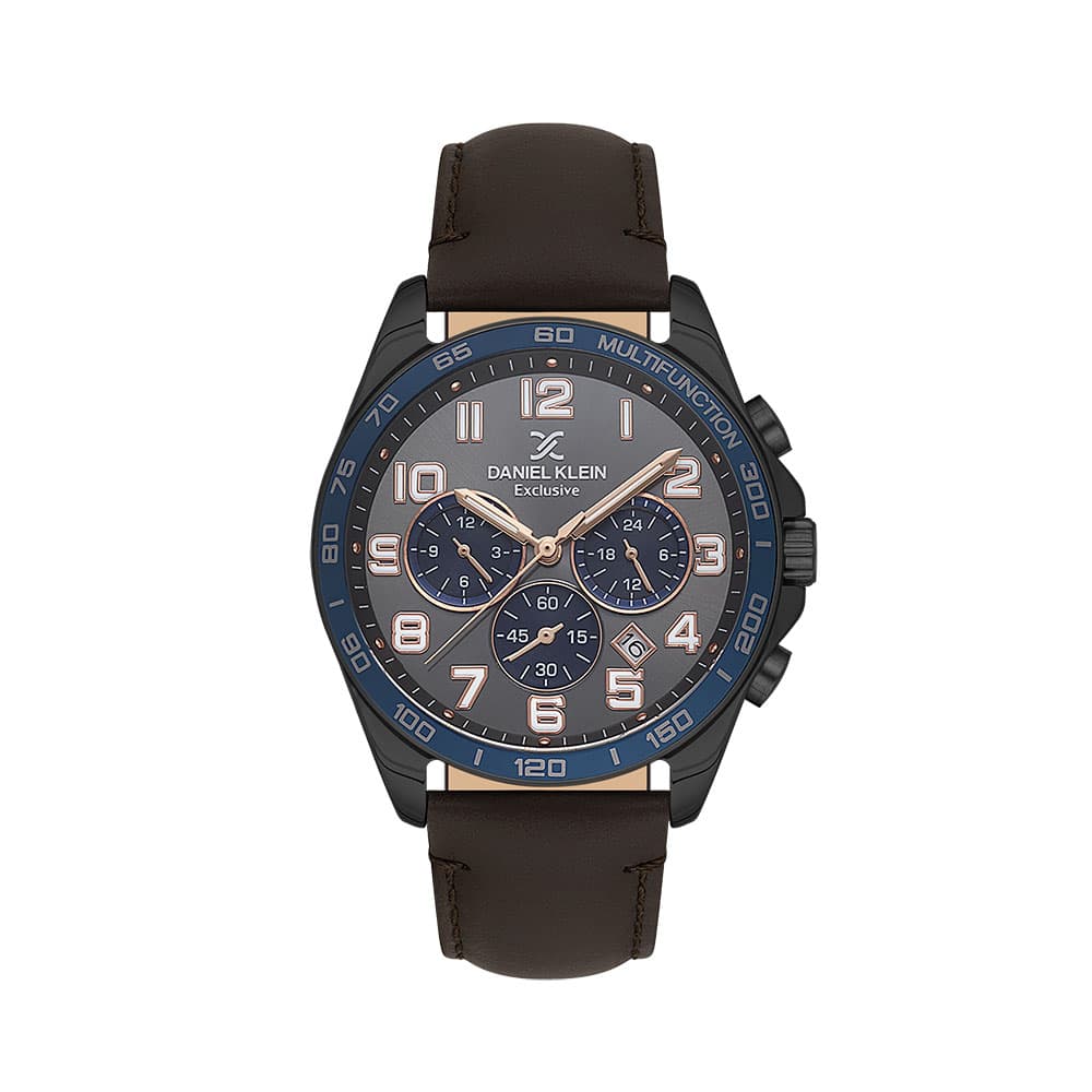 Daniel Klein Exclusive - Ceas Barbatesc Quartz Cafeniu DK.1.13843.5
