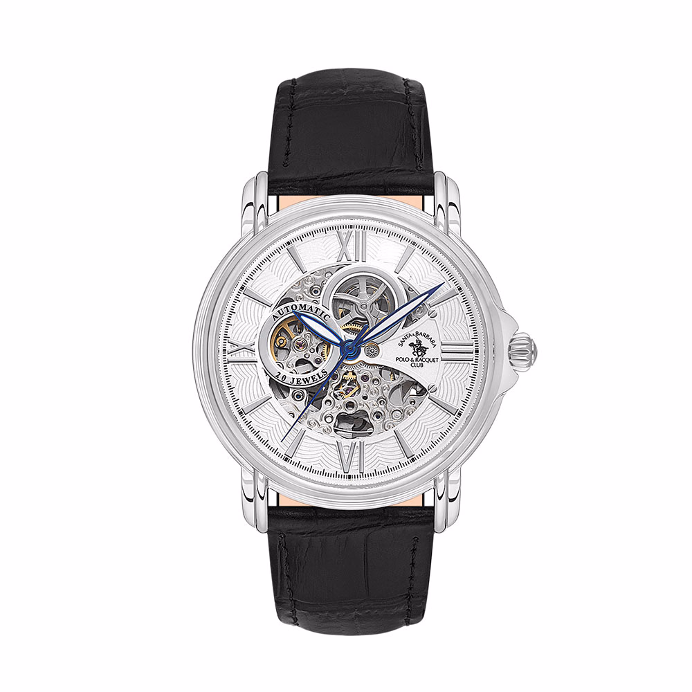 Santa Barbara Polo Luxury - Ceas Barbatesc Automatic Negru SB.8.10002.1