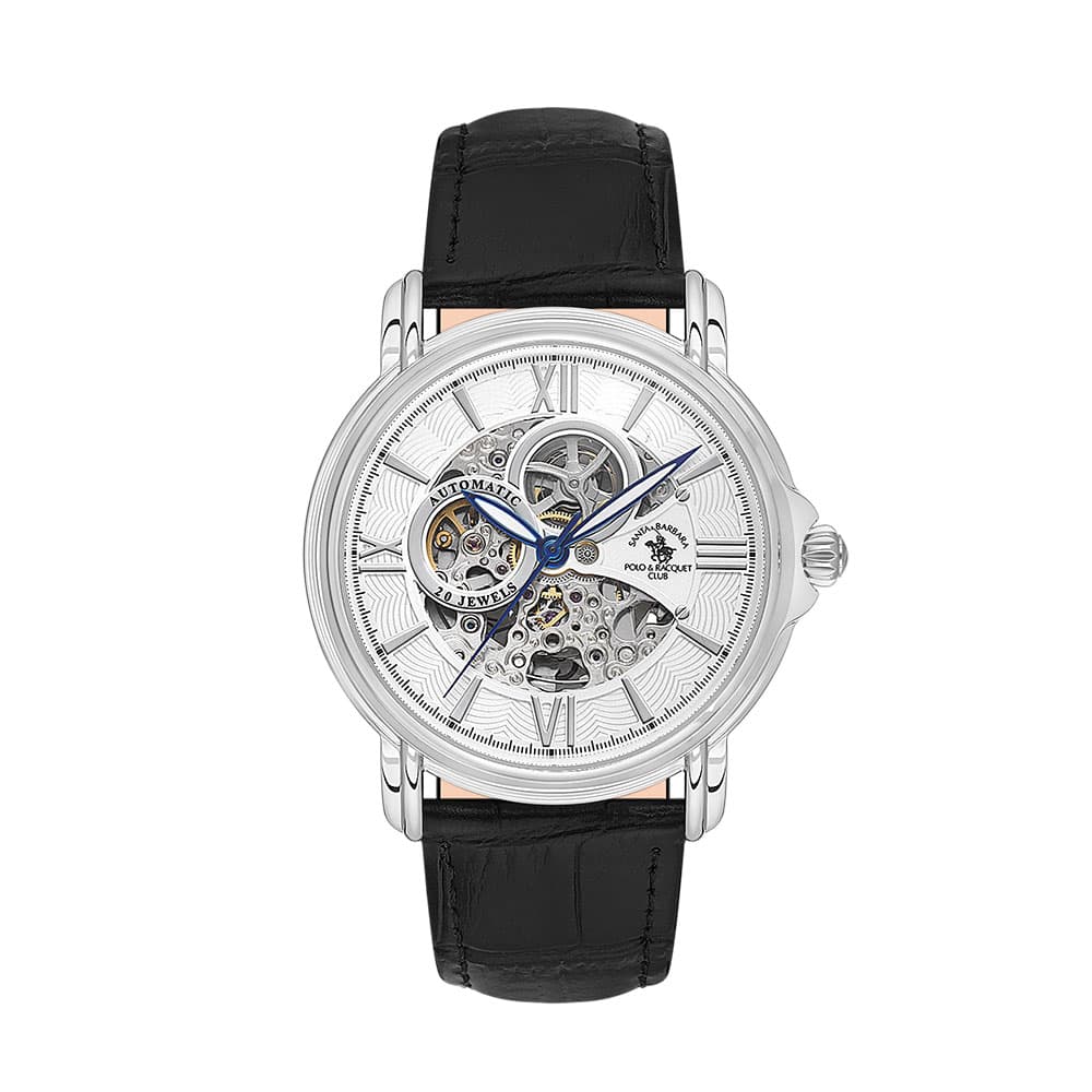Santa Barbara Polo Luxury - Ceas Barbatesc Automatic Negru SB.8.10002.1