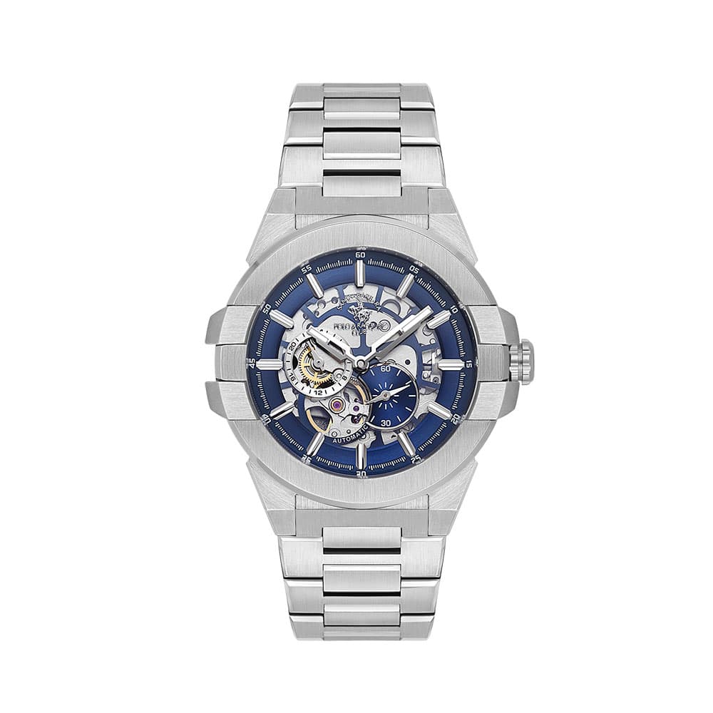 Santa Barbara Polo Legend - Ceas Barbatesc Automatic Argintiu SB.1.10636.3