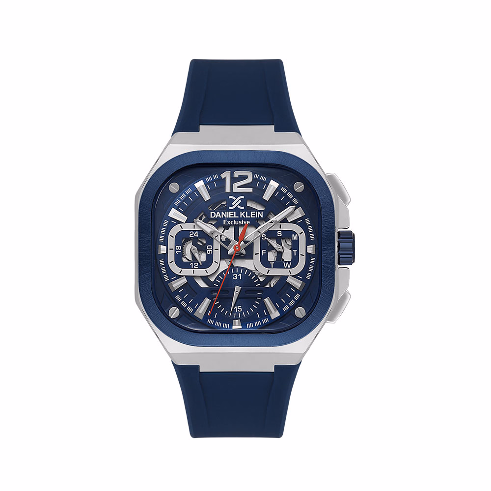 Daniel Klein Exclusive - Ceas Barbatesc Quartz Bleumarin DK.1.14008.2