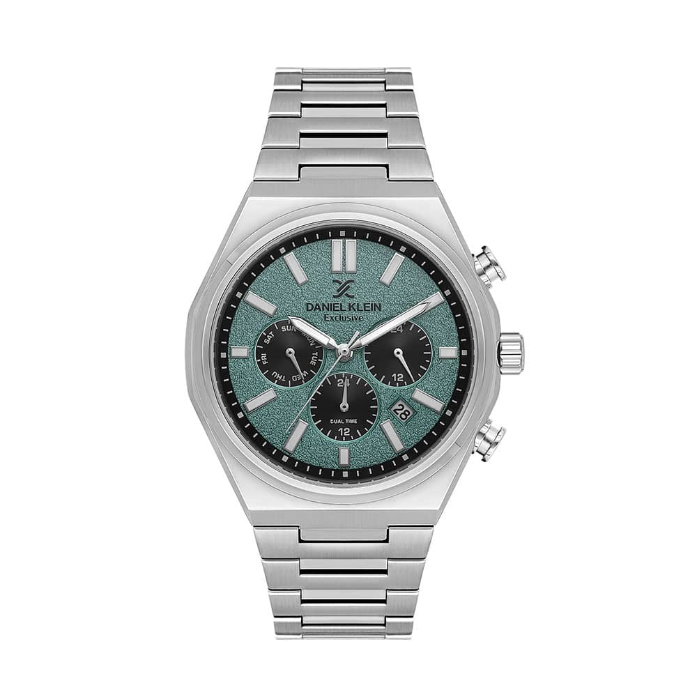 Daniel Klein Exclusive - Ceas Barbatesc Quartz Argintiu DK.1.14236-5