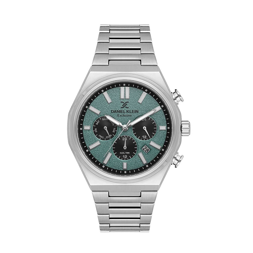 Daniel Klein Exclusive - Ceas Barbatesc Quartz Argintiu DK.1.14236-5