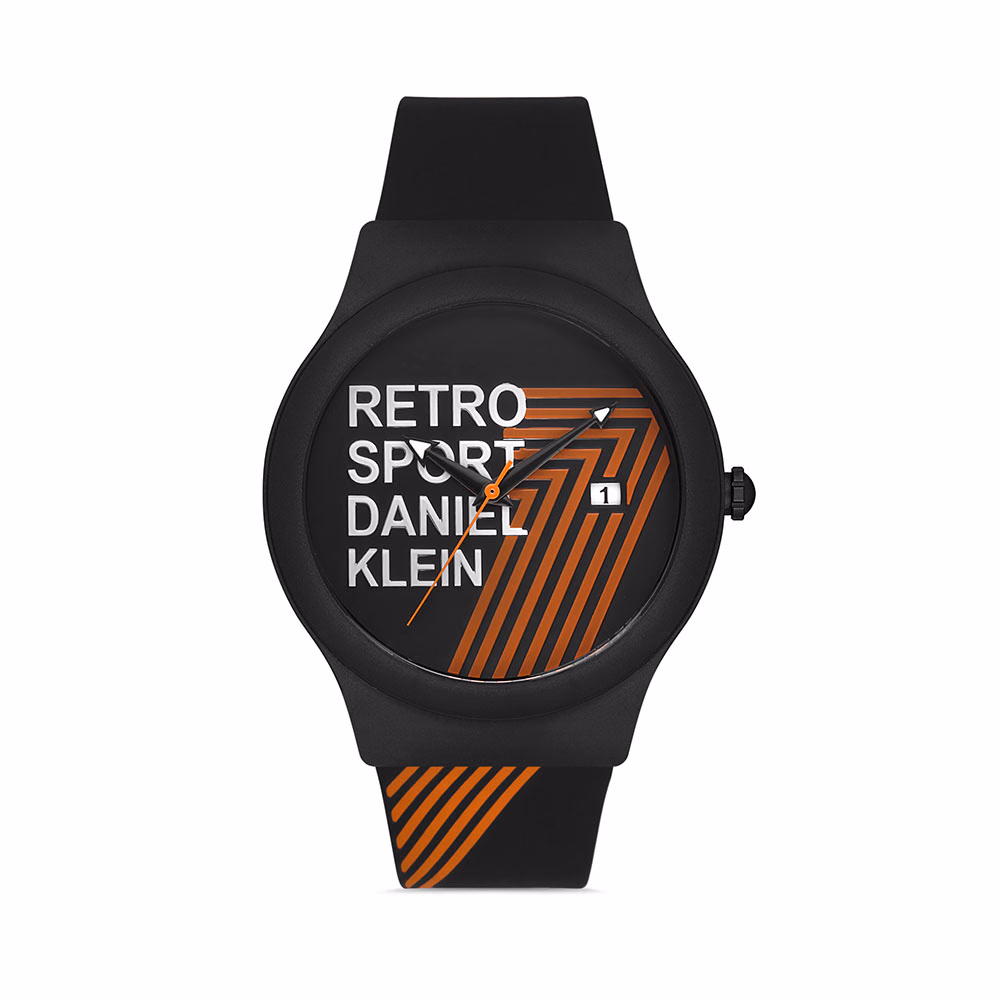 Daniel Klein Dkln - Ceas Barbatesc Quartz Negru DK.1.12867.3