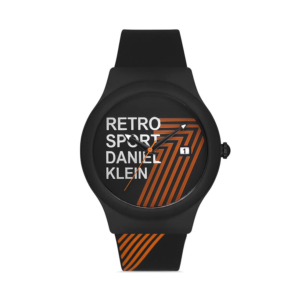 Daniel Klein Dkln - Ceas Barbatesc Quartz Negru DK.1.12867.3