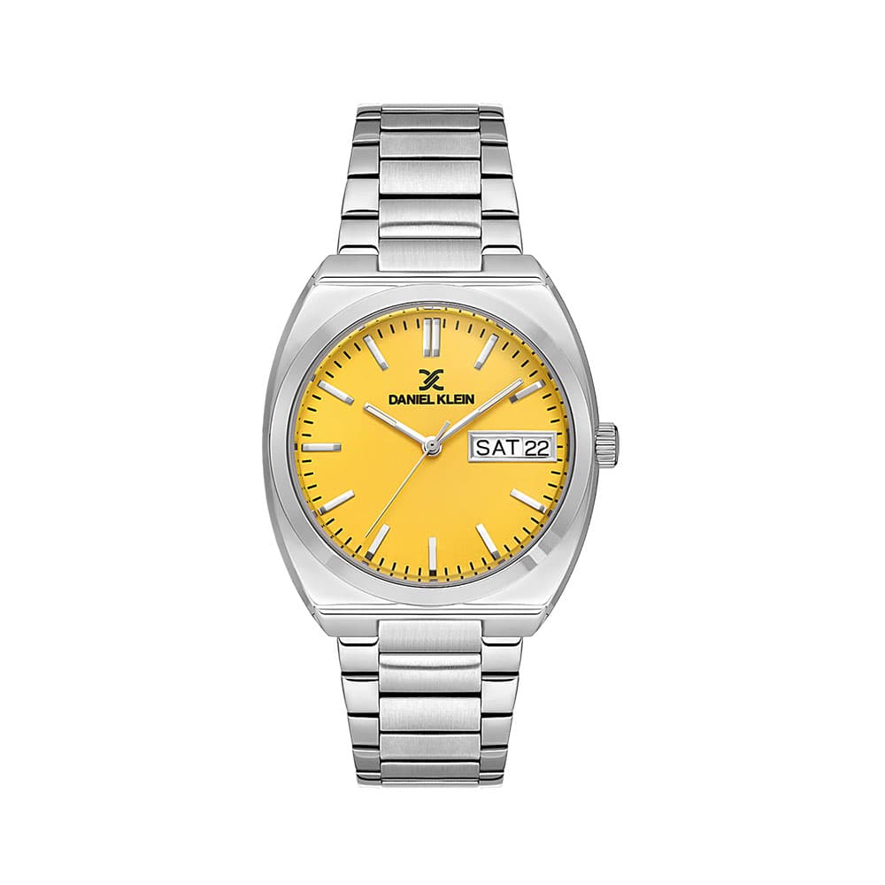 Daniel Klein Premium - Ceas Barbatesc Quartz Argintiu DK.1.13885.5
