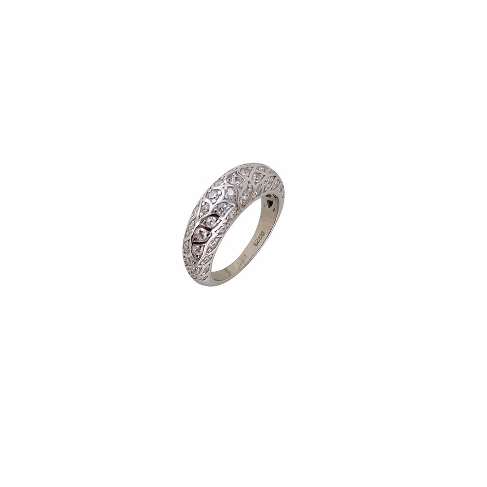 Inel argint bombat zirconii Thia marimea 54