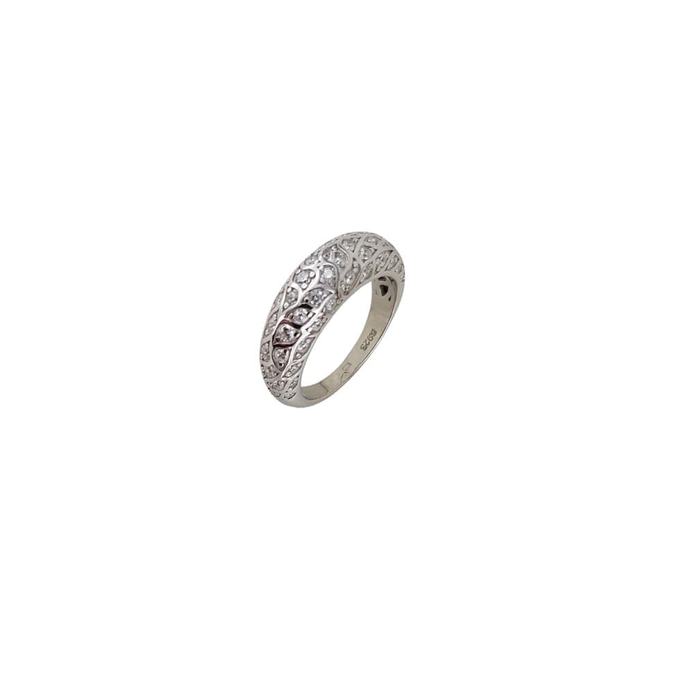 Inel argint bombat zirconii Thia marimea 54
