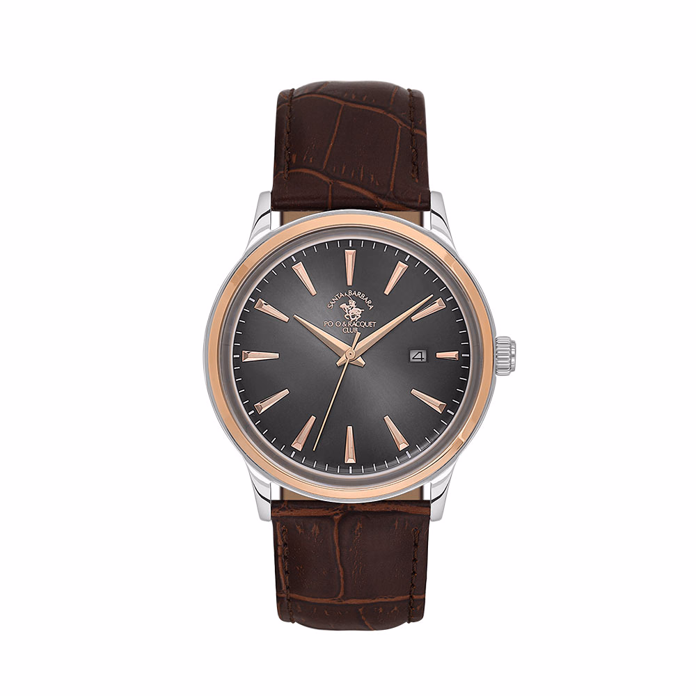 Santa Barbara Polo Noble - Ceas Barbatesc Quartz Maro SB.4.10022.5