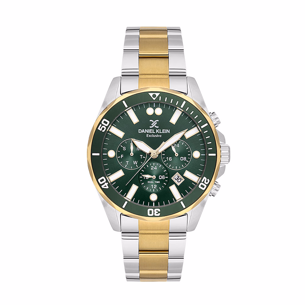 Daniel Klein Exclusive - Ceas Barbatesc Quartz Auriu DK.1.14067.5